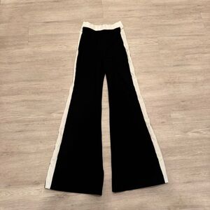 STAUD Black and White Pants